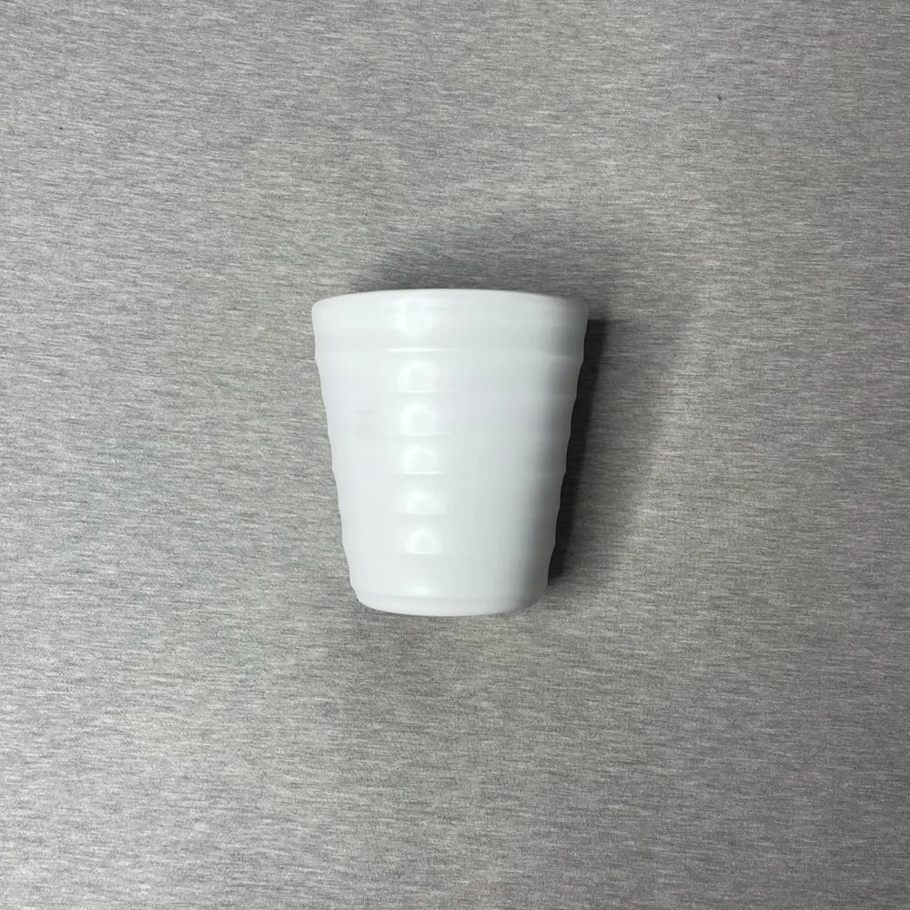 Target White 5” Round Ceramic Planter Pot
